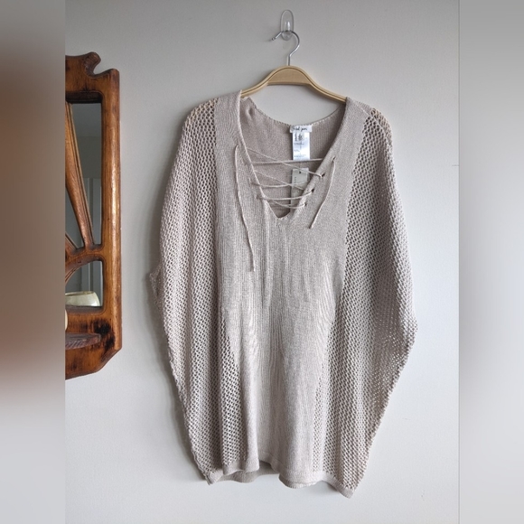 Tribal Jeans || Cotton Knit Boho Top - Picture 2 of 6